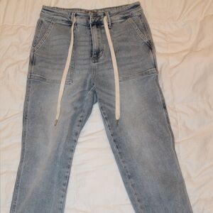 Judy Blue Light Blue Straight Leg Jeans